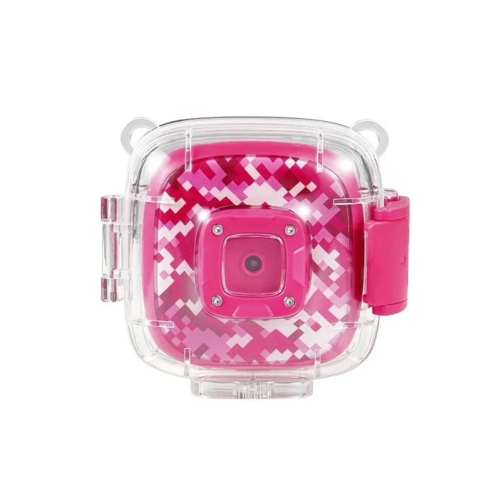 NEW Kids Tech‎ Ultimate Kids Action Camera Photos Videos Waterproof Case Pink